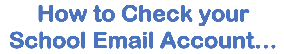 How to check your school email account 